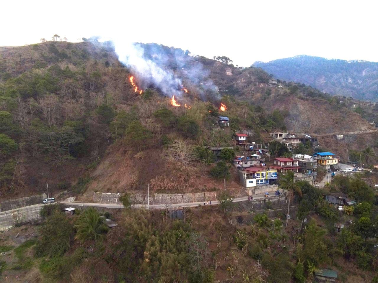 FOREST FIRES IN BONTOC - Baguio Midland Courier